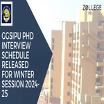 GGSIPU PhD Interview Schedule Released For Winter Session 2024 25